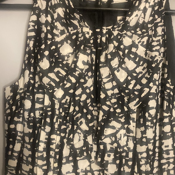 Kate Spade black and white silk dress - Picture 2 of 7
